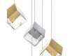 Каскадная люстра Lightstar Qubica 805569