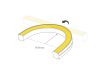 Светодиодная лента герметичная Arlight SPI WAVE-SIDE-DOUBLE-BM168-16x15mm 24V RGBW-Day (15 W/m, IP67, 5m, wire x1) (Вывод боковой) 059738