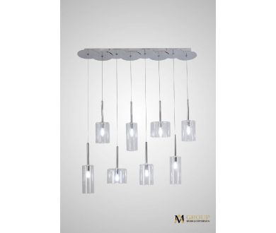 Купить Каскадная люстра AM Group AM355-8CLEAR Каскадная люстра AM Group AM355-8CLEAR