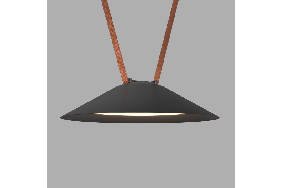 Трековый однофазный светильник Denkirs Belty Flow DK5565-BK