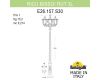 Садово-парковый светильник Fumagalli RICU BISSO/RUT 3L E26.157.S30.WXE27