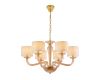 Подвесная люстра Newport 8686/C gold polished amber М0071803