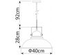 Подвесной светильник Arte Lamp Martin A5213SP-1BR