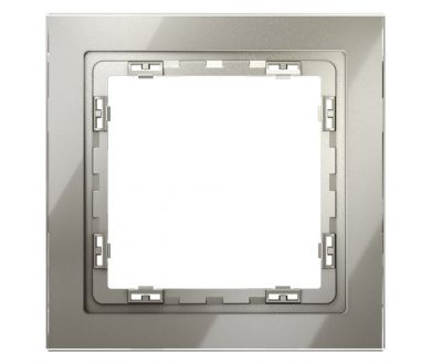 Рамка на 1 пост Voltum S70 VLS110104 (шелк, стекло)
