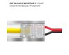 Коннектор прокалывающий 2 pin для подключения одноцветной LED ленты 8мм, тип SMD, COB Apeyron 09-113
