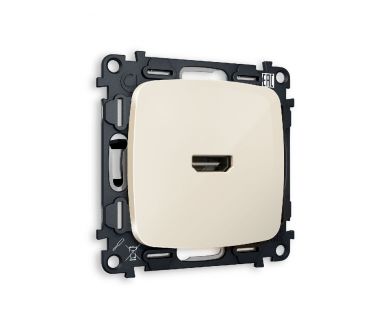 Комплект механизма розетки HDMI 2.0 40V/500mA 2.0GHz 5-18Gbit/s Ambrella Volt Omega MO314010