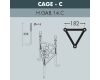Садово-парковый светильник Fumagalli NEBO OFIR/RUT 3L E26.202.R30.AYE27