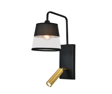 Купить Бра Escada Comfy 598/1A Black/Brass Бра Escada Comfy 598/1A Black/Brass
