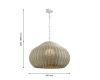Подвесной светильник Favourite Wicker 4886-1P