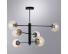Люстра на штанге Arte Lamp Segin A3566PL-6BK