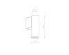 Настенный светильник Nowodvorski Fourty Wall S Gray 10888