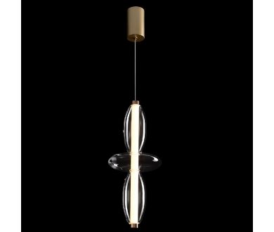 Подвесной светильник Crystal Lux QUASAR SP14W LED TRANSPARENT