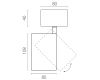 Накладной светильник Lightstar Alta Base A5337SO