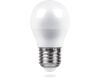 Лампа светодиодная Feron E27 5W 2700K Шар Матовая LB-38 25404