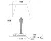 Настольная лампа Arte Lamp Gracie A7301LT-1PB