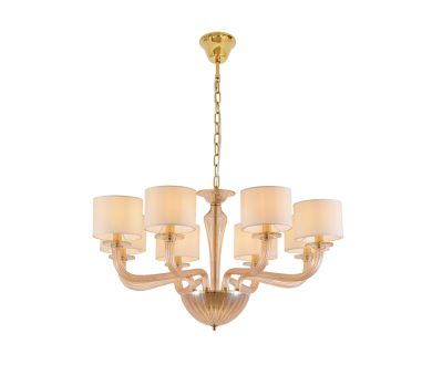 Подвесная люстра Newport 8688/C gold polished amber М0071806