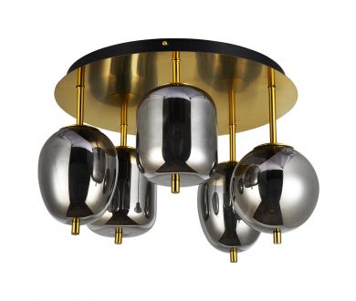 Купить Потолочная люстра Arte Lamp Freddie A2231PL-5PB Потолочная люстра Arte Lamp Freddie A2231PL-5PB