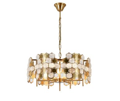 Подвесная люстра Indigo Delizia 12047/6P Brass V000571
