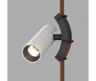 Трековый однофазный светильник Denkirs Belty Spot DK5547-BW+BK