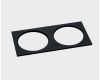 Двойная рамка Italline IT08-8038 black