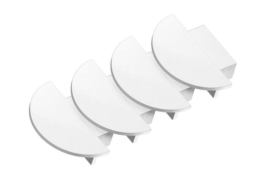 Заглушка (4 шт.) Ambrella Light Alum Profile GP8100