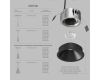 Встраиваемый светильник Denkirs Shine Glow DK2431-BK