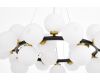 Подвесная люстра Lumina Deco Marsiada LDP 6033-25 BK+MD