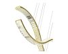 Подвесная люстра ST Luce Aceno SL6206.303.44