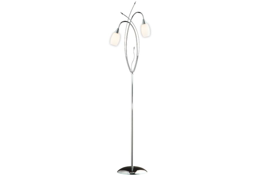 Торшер Eurosvet 22080/2F хром