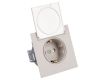 Розетка 1-местная Stekker 250В 16А Мия RST16-3112-08 50485