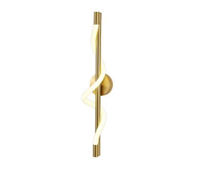Настенный светильник Indigo Intreccio 14025/1W Brass V000142L