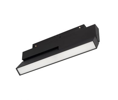 Трековый магнитный светильник Arlight MAG-ORIENT-FLAT-FOLD-S230-12W Day4000-MIX (BK, 80 deg, 48V, DALI) 041870