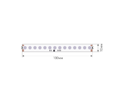 Светодиодная лента SWG PRO 5м IP20 SWG-DOT420-24-11.52-WS2811RGB 00-00032523