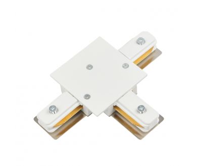 Т-образный коннектор для однофазного шинопровода Myfar Accessories for Single MT0102-CT-W