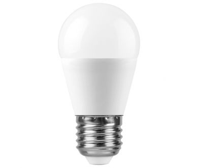 Лампа светодиодная Feron E27 15W 6400K груша матовая SBG4515 55214