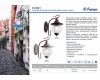 Уличный настенный светильник Feron Флер PL591 41168