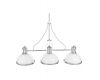 Подвесная люстра Lumina Deco Ettore LDP 710-3 WT+CHR