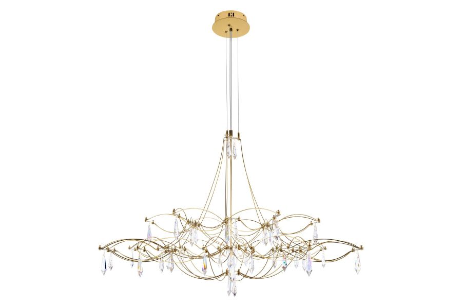 Подвесная люстра Loft IT Mira 10590/1000 Gold Asfour