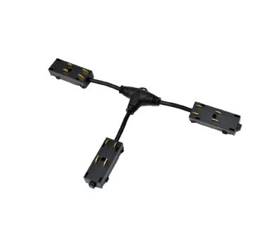 Коннектор питания Т-образный Aployt Magnetic track 220 APL.0280.00.04