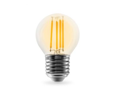 Купить Филаментная светодиодная лампа Ambrella Light Bulbing E27 15W 2700K шар 451523 Филаментная светодиодная лампа Ambrella Light Bulbing E27 15W 2700K шар 451523