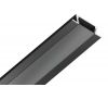 Алюминиевый встраиваемый профиль Ambrella Light Alum Profile GP1001BK/BK