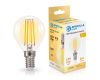 Филаментная светодиодная лампа Ambrella Light Bulbing E14 11W 2700K шар 451133
