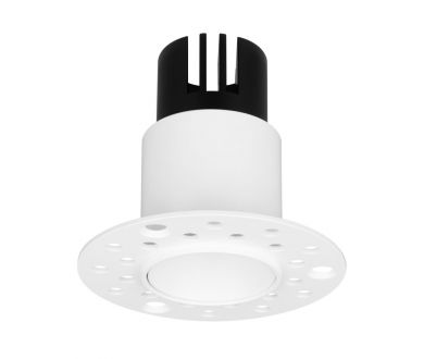 Встраиваемый светильник Arlight MS-INVISIO-TRIMLESS-R45-10W Warm3000 (WH-WH, 36 deg, 230V) (IP54 Металл) 059161