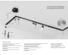 Шинопровод низковольтный для монтажа в натяжной потолок Ambrella Light Track System GL1950