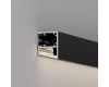 Алюминиевый профиль Arlight WALL-2228-2000 ANOD BLACK 050488