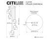 Подвесной светильник Citilux Rocka CL247085