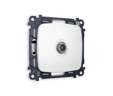 Комплект механизма TV розетки оконечной 50-870 MHz 1dB Ambrella Volt Omega MO133010