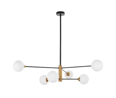 Люстра на штанге MyFar Fredy MR1100-6C