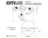 Потолочная люстра Citilux Tika CL133131