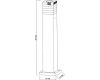 Уличный светильник Arte Lamp Hadar A4421PA-1BK